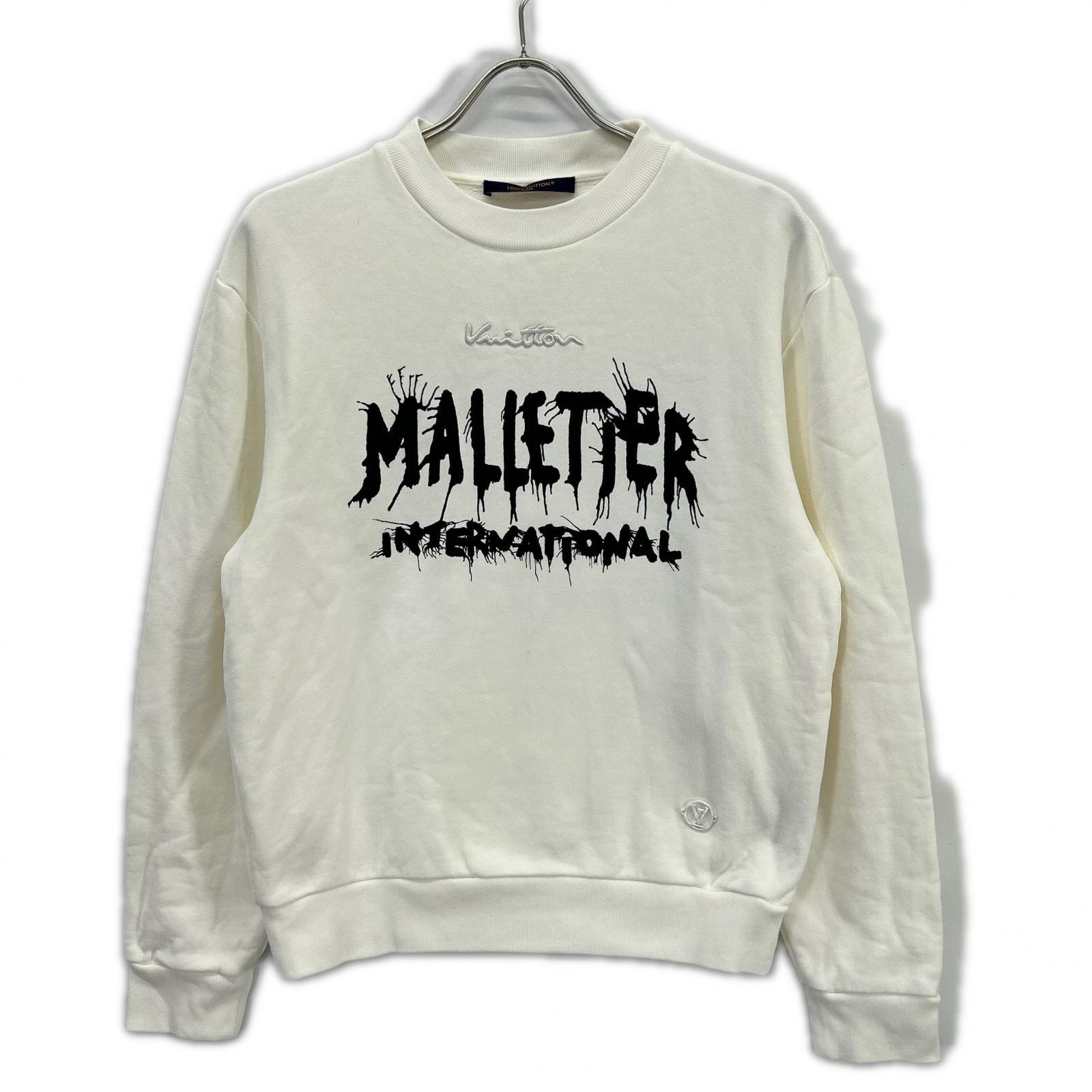 ルイヴィトン RM241M IHM HQY23W ホワイト マルティエインターナショナル グラフィック スウェット S