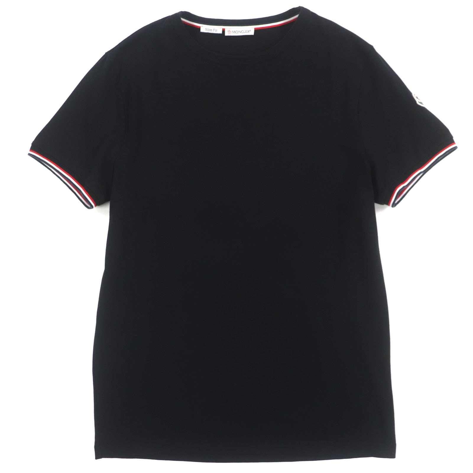 美品 モンクレール
 半袖Tシャツ ブラック メンズ M G10918C71600