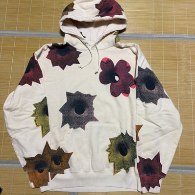 Supreme Nate Lowman Hooded Sweatshirt "Natural"