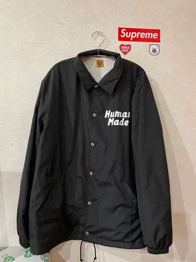 HUMAN MADE COACH JACKET "Black"