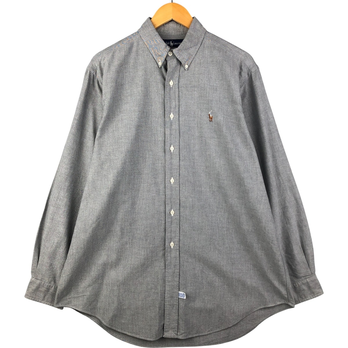 古着 ラルフローレン Ralph Lauren 長袖 ボタンダウンシャツ メンズL相当/eaa588646