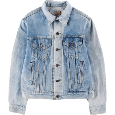 古着 90年代 リーバイス Levi's デニムジャケット Gジャン USA製 メンズS相当 ヴィンテージ/eaa584762