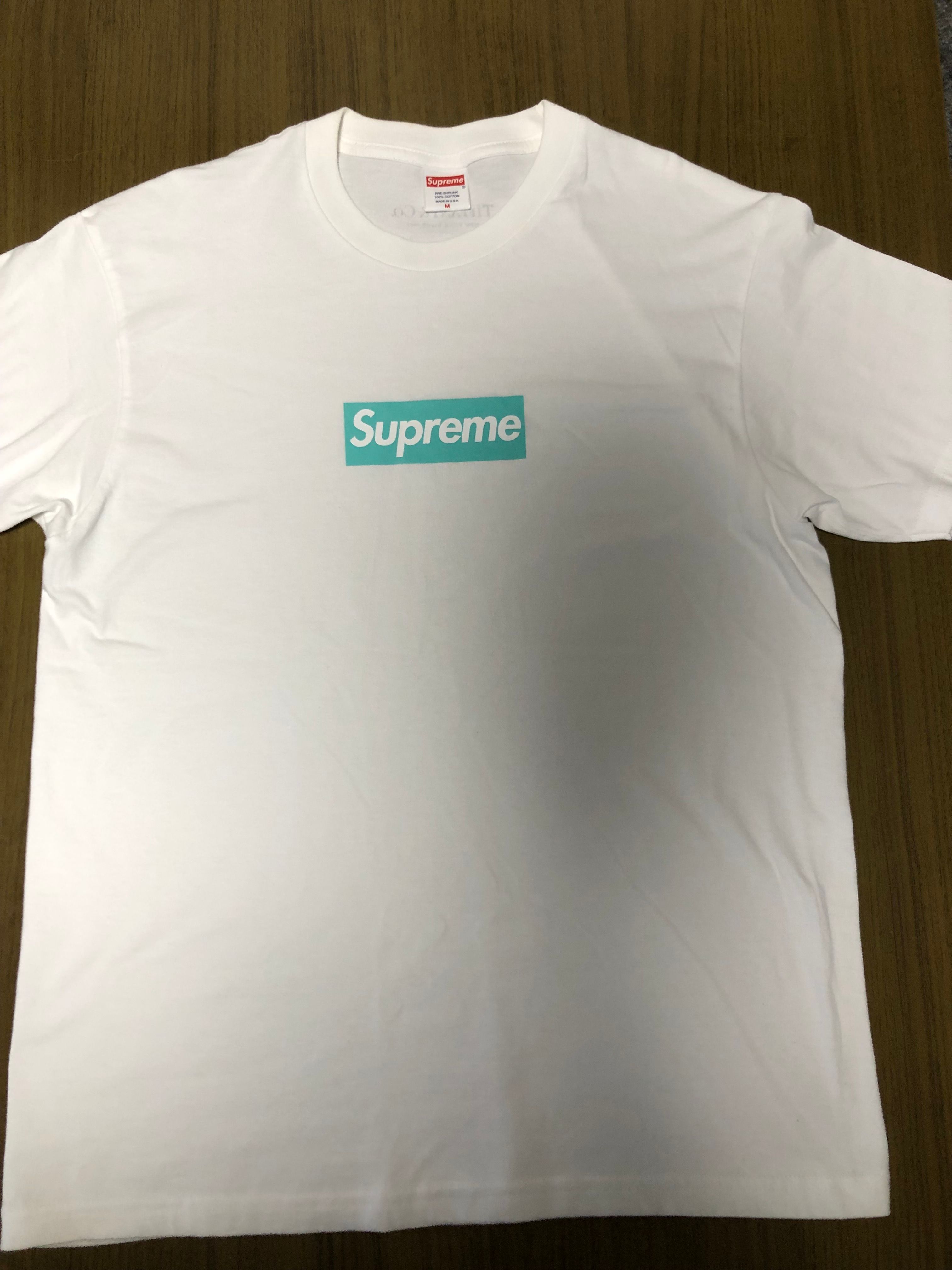 Supreme / Tiffany & Co. Box Logo Tee "White"