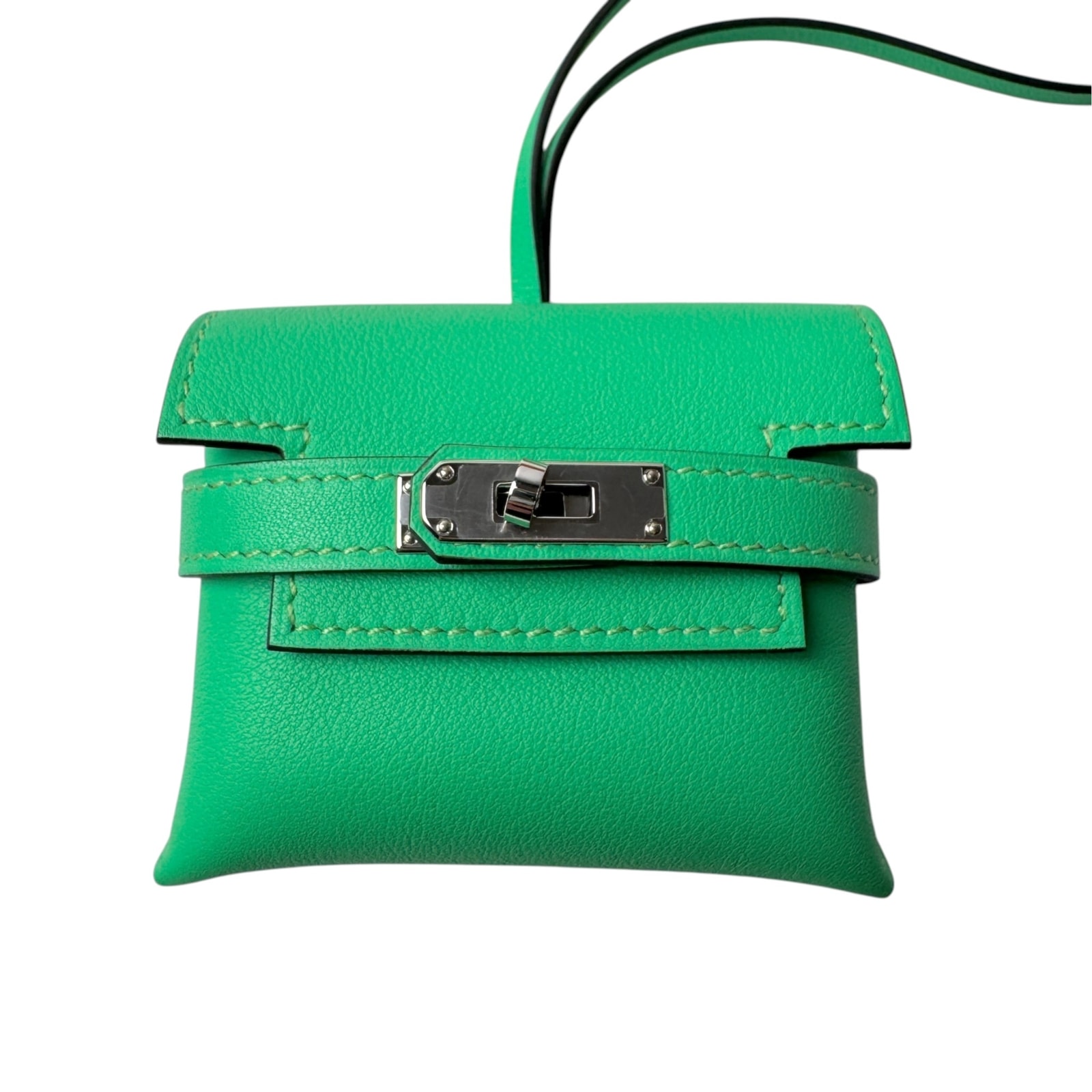新品 エルメス HERMES ケリー フェスティバル ヴェールコミック バッグチャーム K刻印 レディース