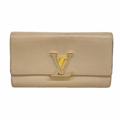 【6dc2742-k】ルイヴィトン 長財布 トリヨン ポルトフォイユカプシーヌ M61249 ガレ【中古】レディース