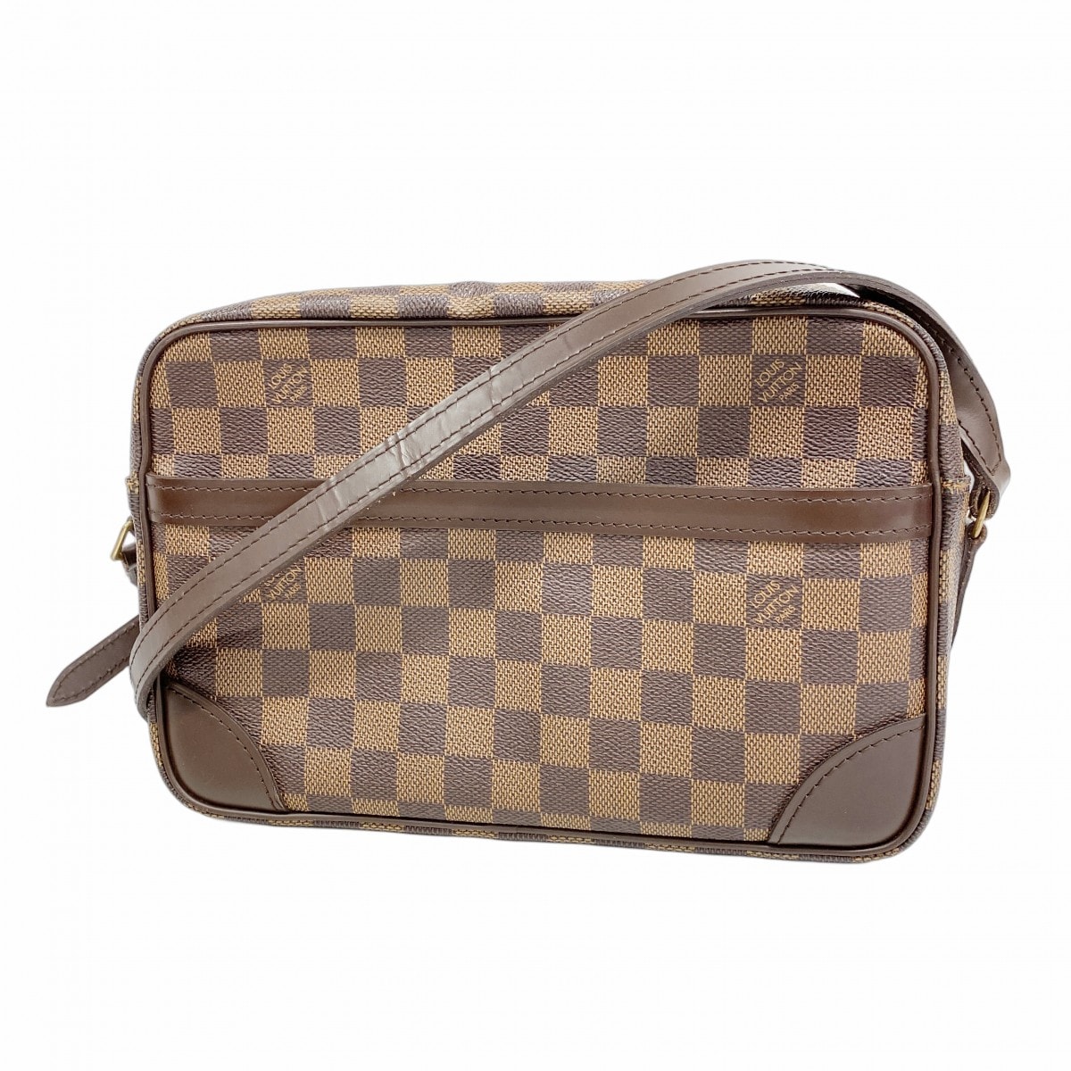 ★SALE【6cd4375-k】ルイヴィトン ショルダーバッグ ダミエ トロカデロ27 N48085 エベヌ SPO【中古】レディース