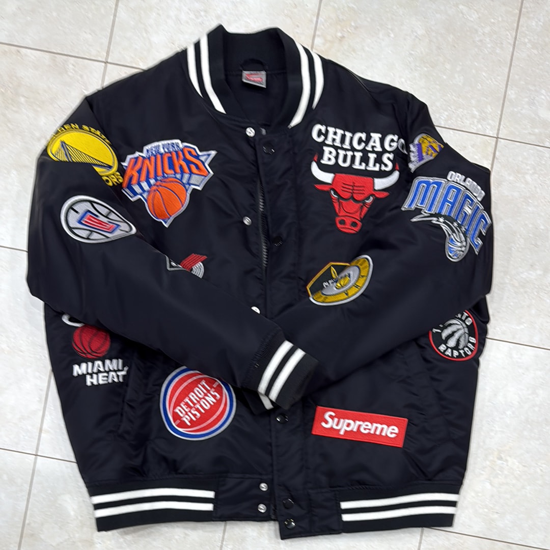 Supreme / Nike®/NBA Teams Warm-Up Jacket "Black"
