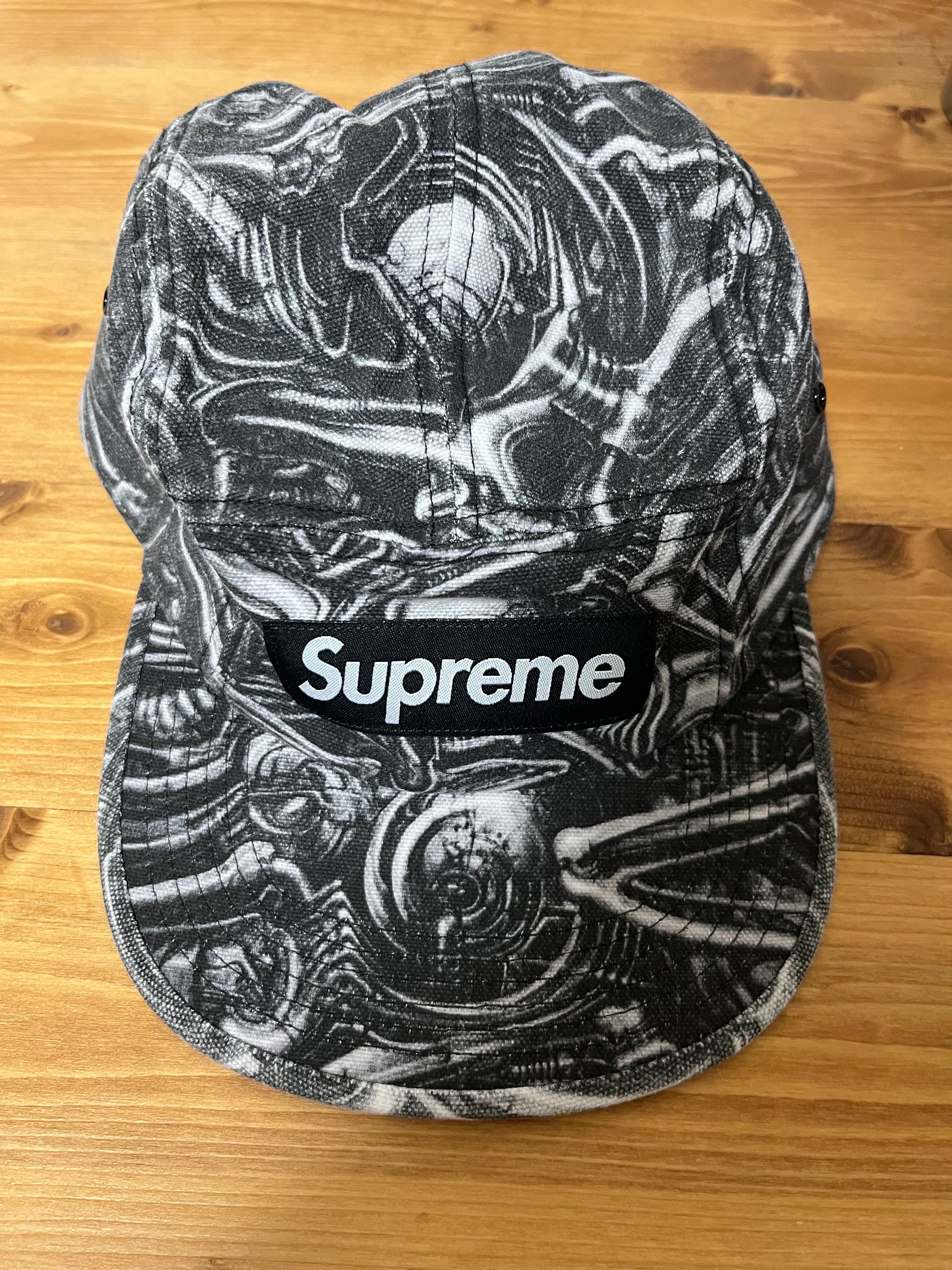 Supreme H.R. Giger Camp Cap "Black"