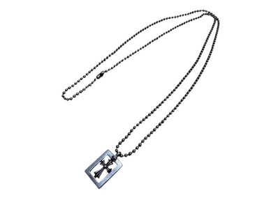 Chrome Hearts Frame Open Baby Fat Charm "Silver"