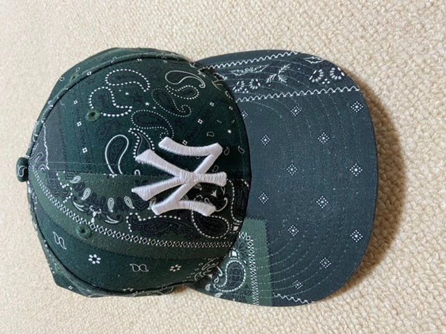KITH × NEW ERA Yankees Deconstructed Bandana Low Profile "Stadium"