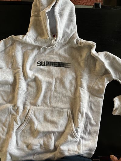 Supreme Motion Logo Hooded Sweatshirt "Grey" (20SS)