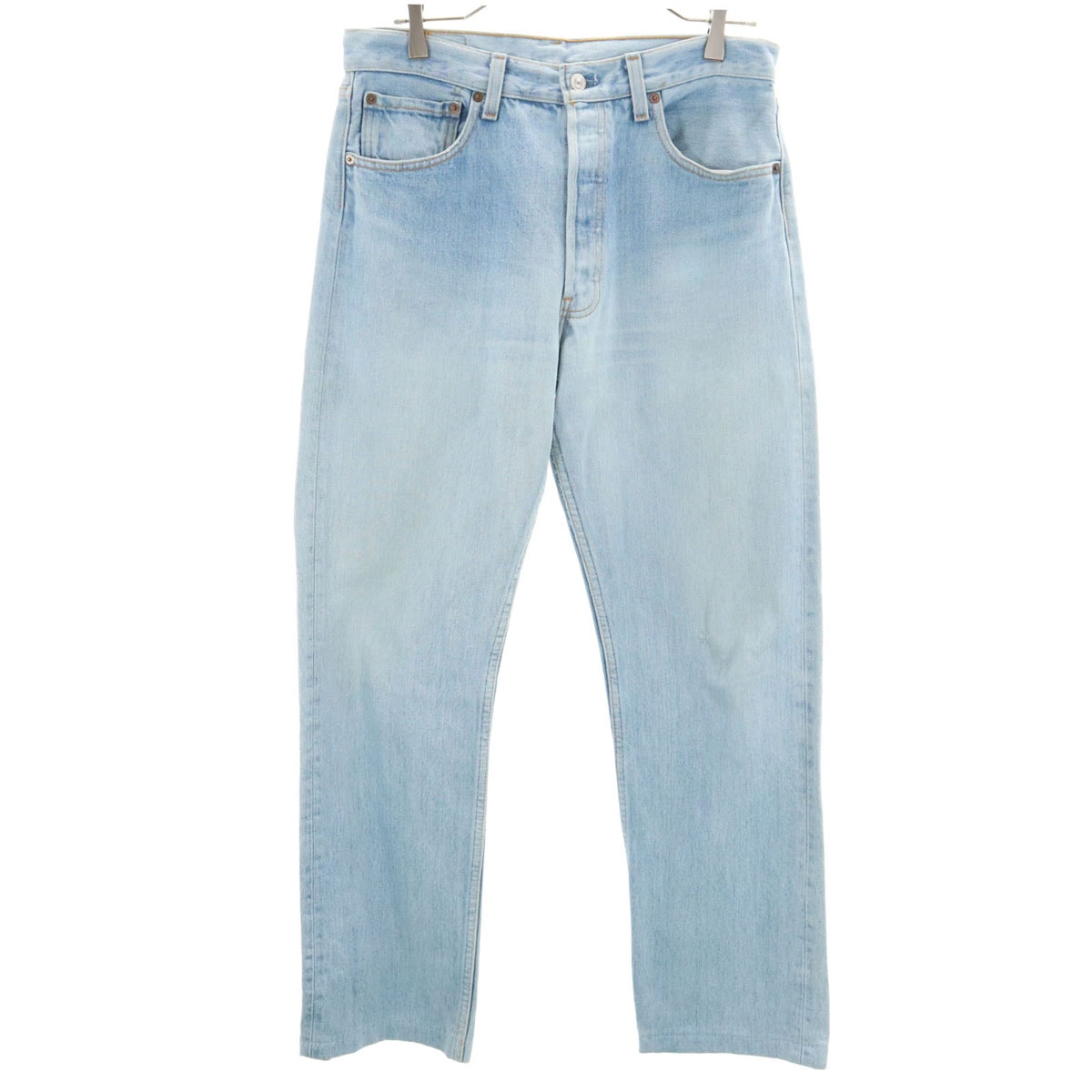 Levi's リーバイス 90s USA製 オールド ストレートデニムパンツ W33 ブルー系 501