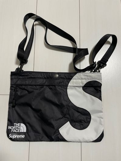 Supreme x The North Face S Logo Shoulder Bag "Black"