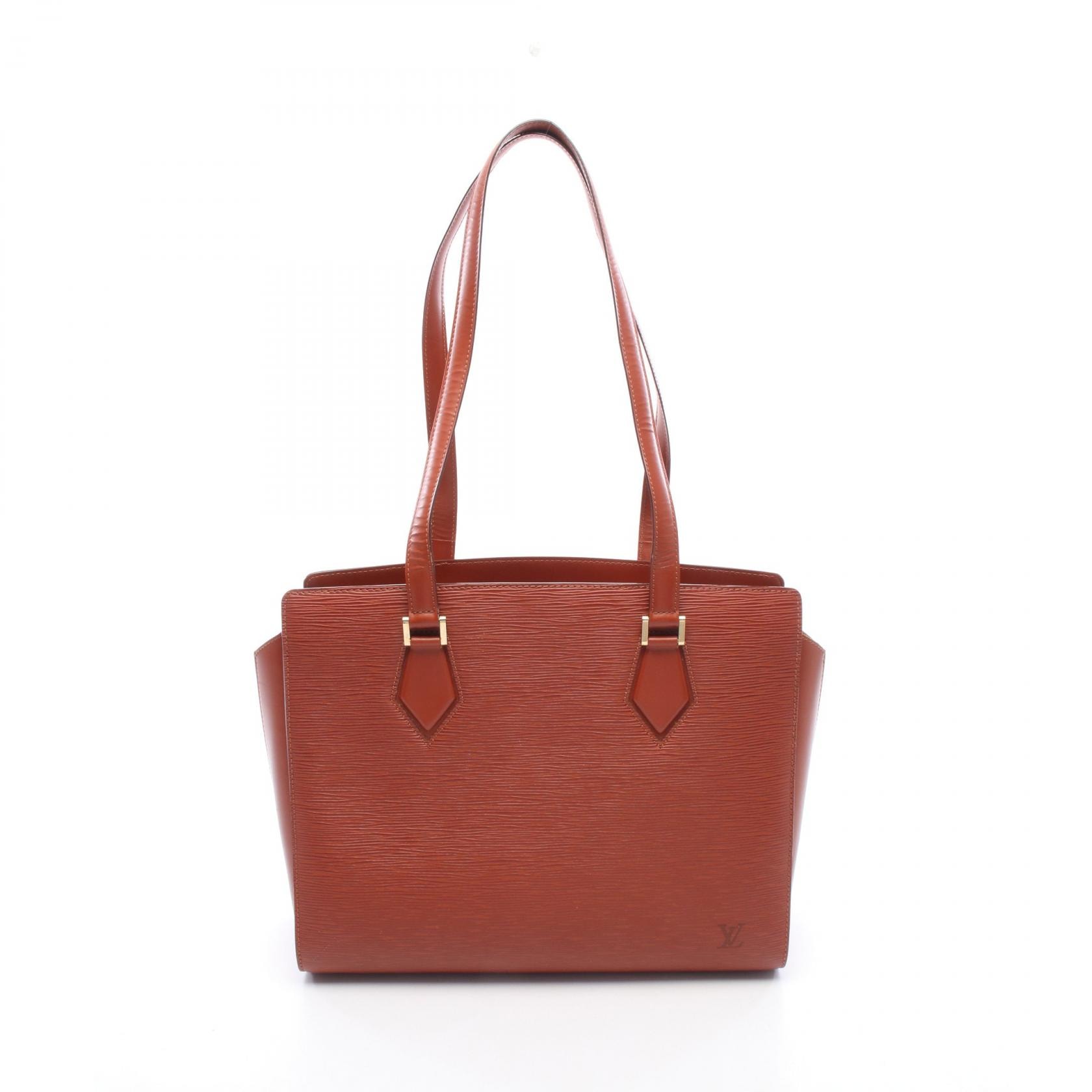 ルイ・ヴィトン LOUIS VUITTON デュプレックス エピ ケニアブラウン トートバッグ バッグ レザー レディース ブラウン系 M52423 【中古】
