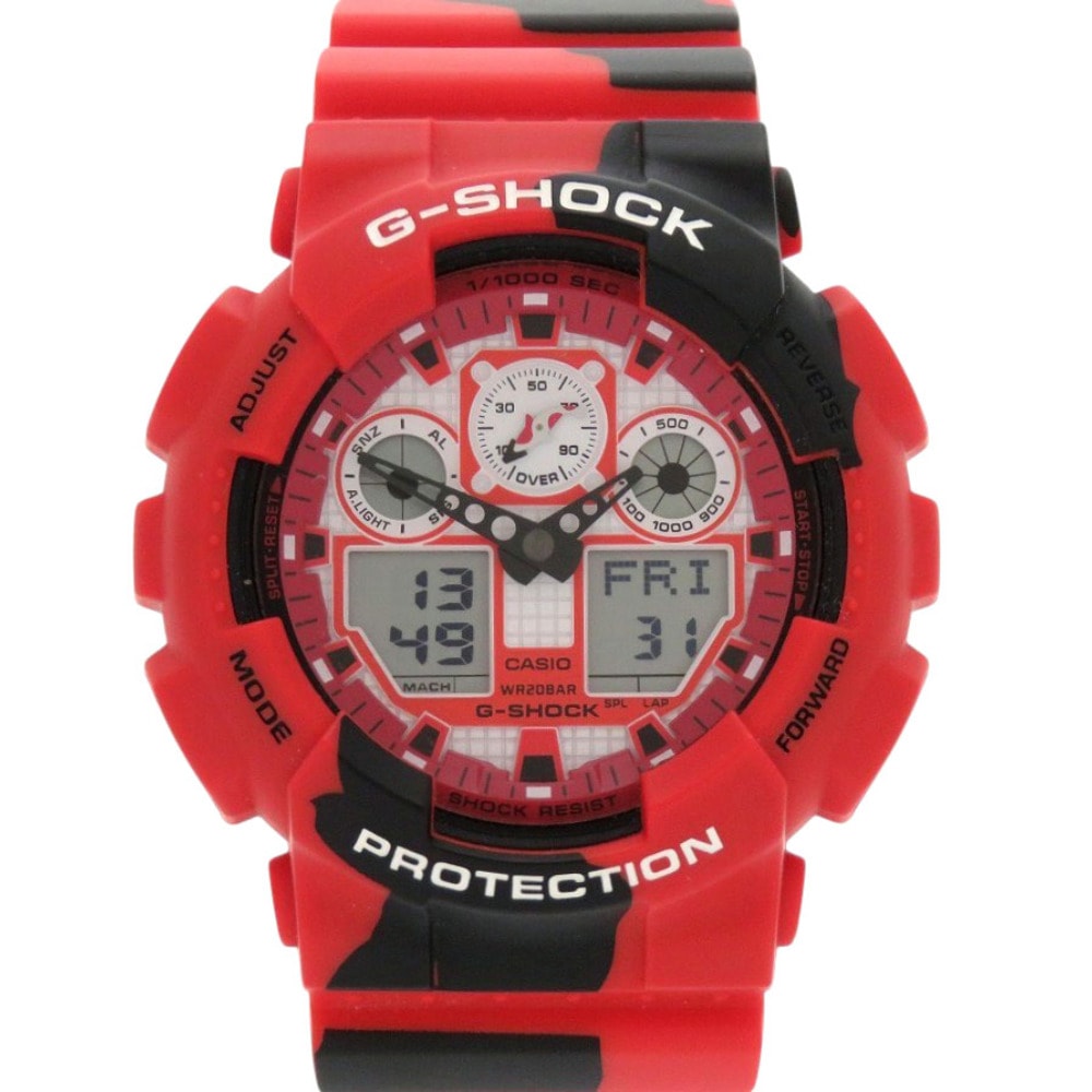 カシオ  G-SHOCK 錦鯉 GA-100JK-4AJR クオー