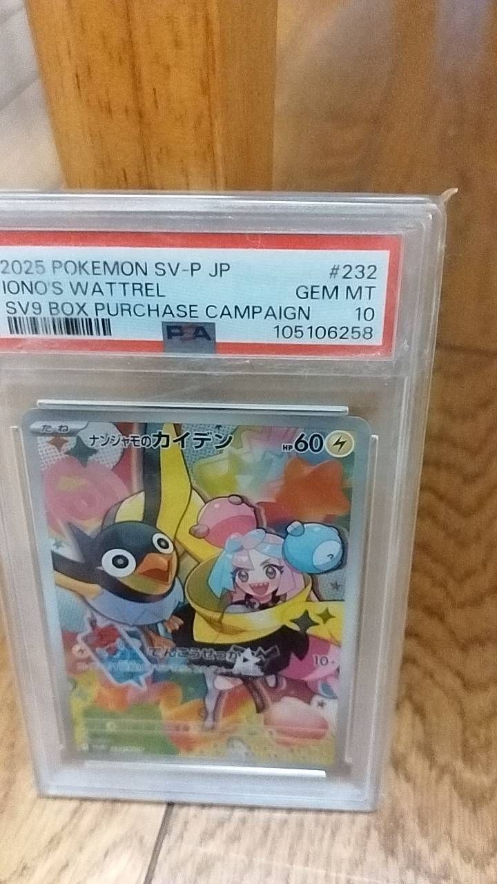 ナンジャモのカイデン P [SV-P 232](プロモーションカード「拡張パック バトルパートナーズ Box購入キャンペーン」)