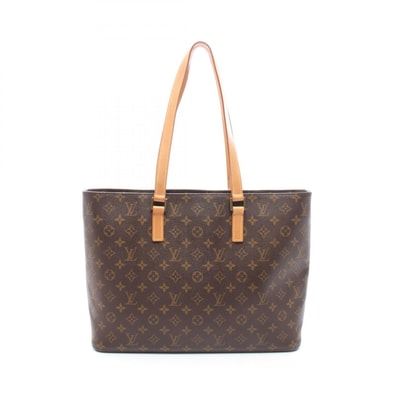 ルイ・ヴィトン LOUIS VUITTON ルコ トートバッグ バッグ PVCコーティングキャンバス レザー モノグラム レディース ブラウン系 M51155 【中古】