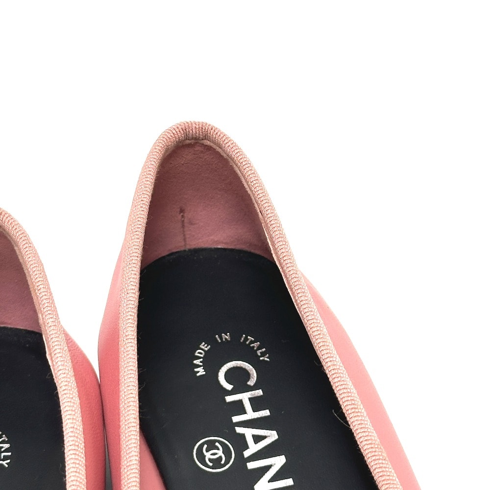 A+ (新品・未使用(ワケあり))】シャネル CHANEL リボン バレリーナ
