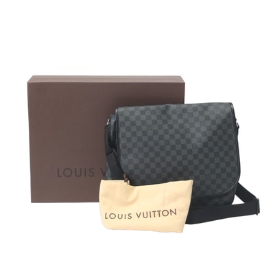 ルイヴィトン LOUIS VUITTON ダニエルGM N58033 ダミエグラフィット ショルダーバッグ