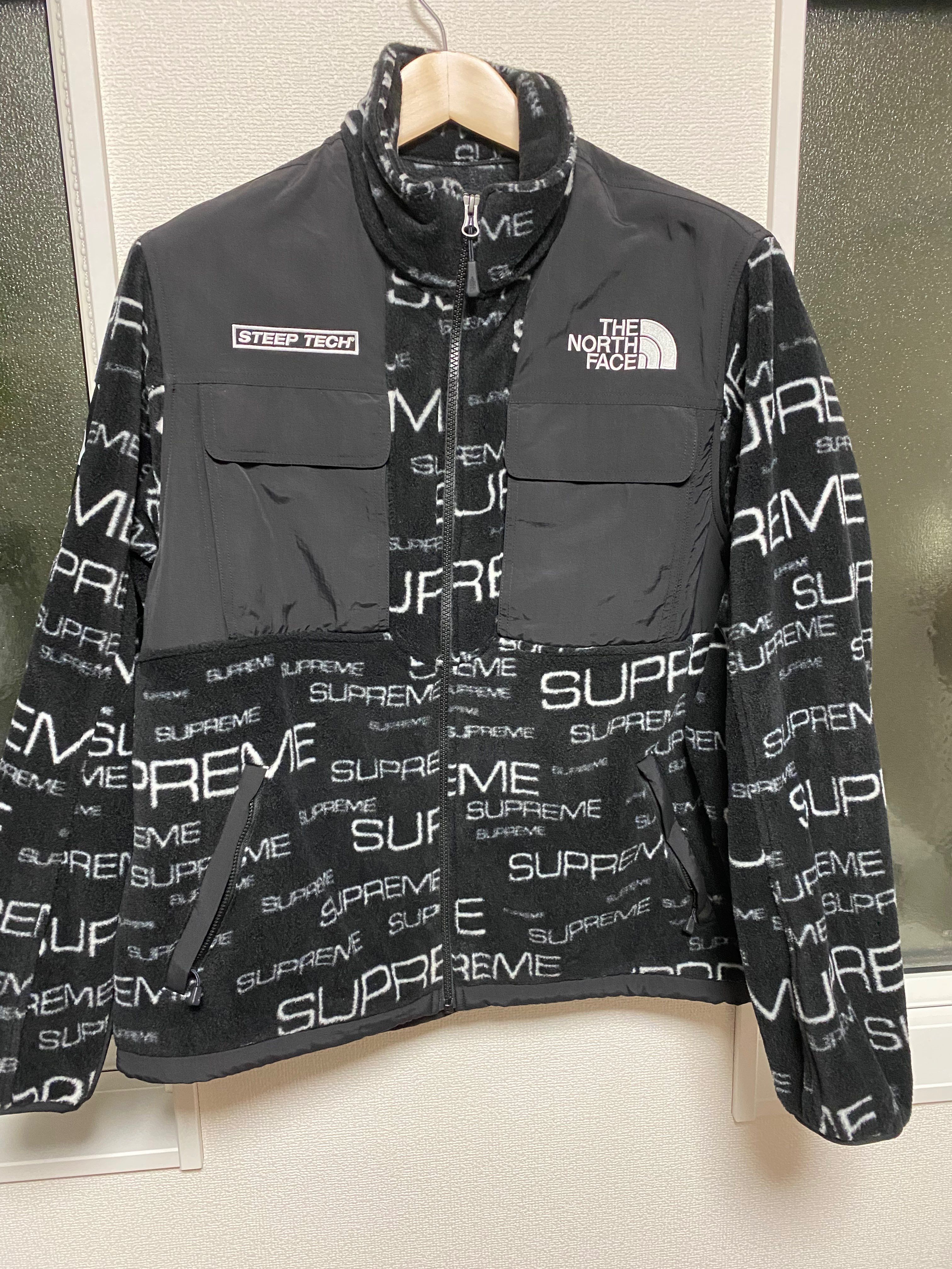 Supreme x The North Face Steep Tech Fleece Jacket "Black"