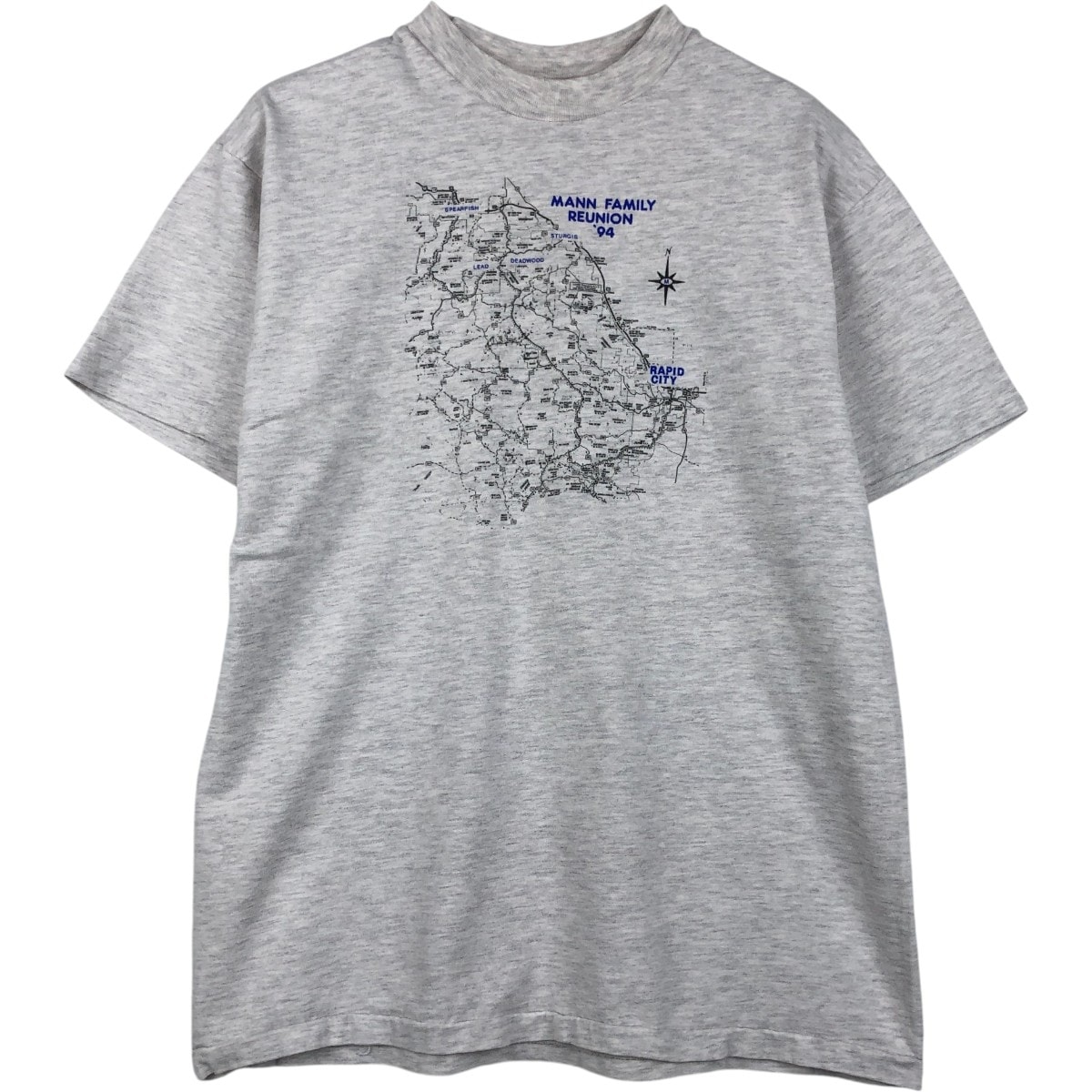 古着 90年代 ヘインズ Hanes BEEFY-T プリントTシャツ USA製 メンズM相当 ヴィンテージ/eaa654102
