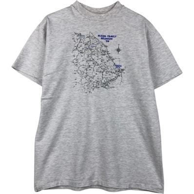 古着 90年代 ヘインズ Hanes BEEFY-T プリントTシャツ USA製 メンズM相当 ヴィンテージ/eaa654102