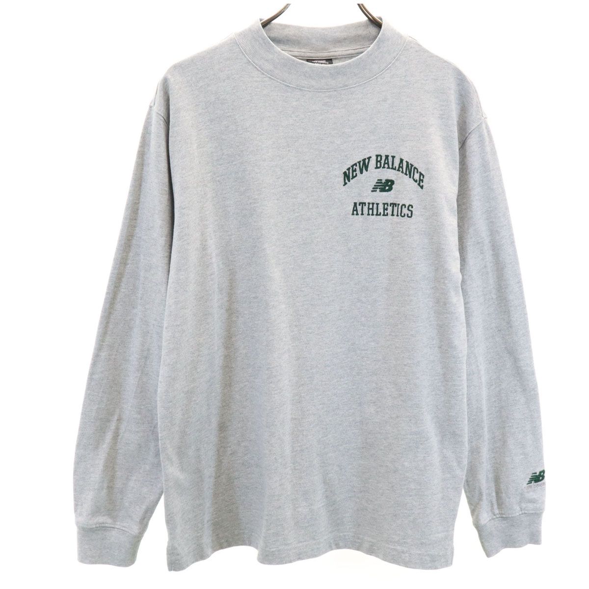 NEW BALANCE 長袖 モックネック Tシャツ