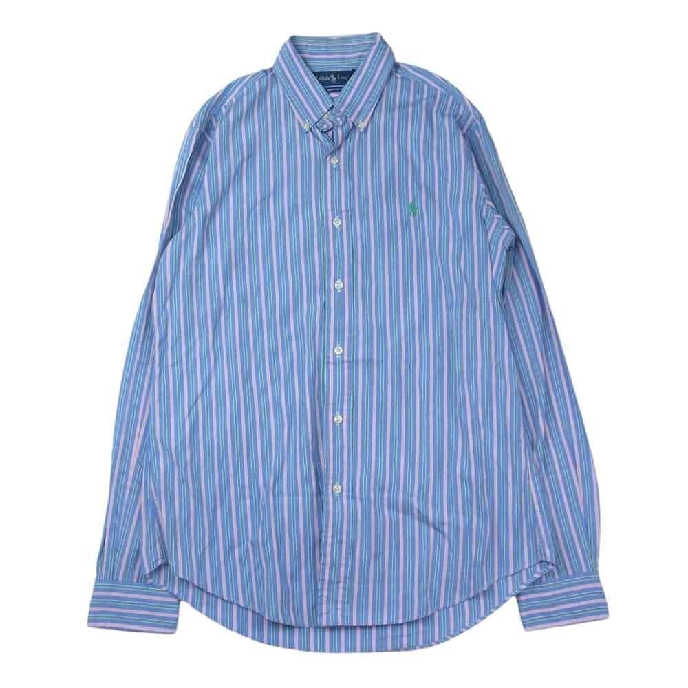 POLO RALPH LAUREN ポロ・ラルフローレン 長袖シャツ ストライプ 長袖シャツ マルチカラー系 M【中古】