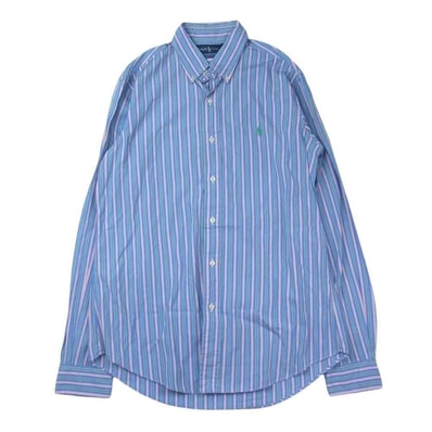 POLO RALPH LAUREN ポロ・ラルフローレン 長袖シャツ ストライプ 長袖シャツ マルチカラー系 M【中古】