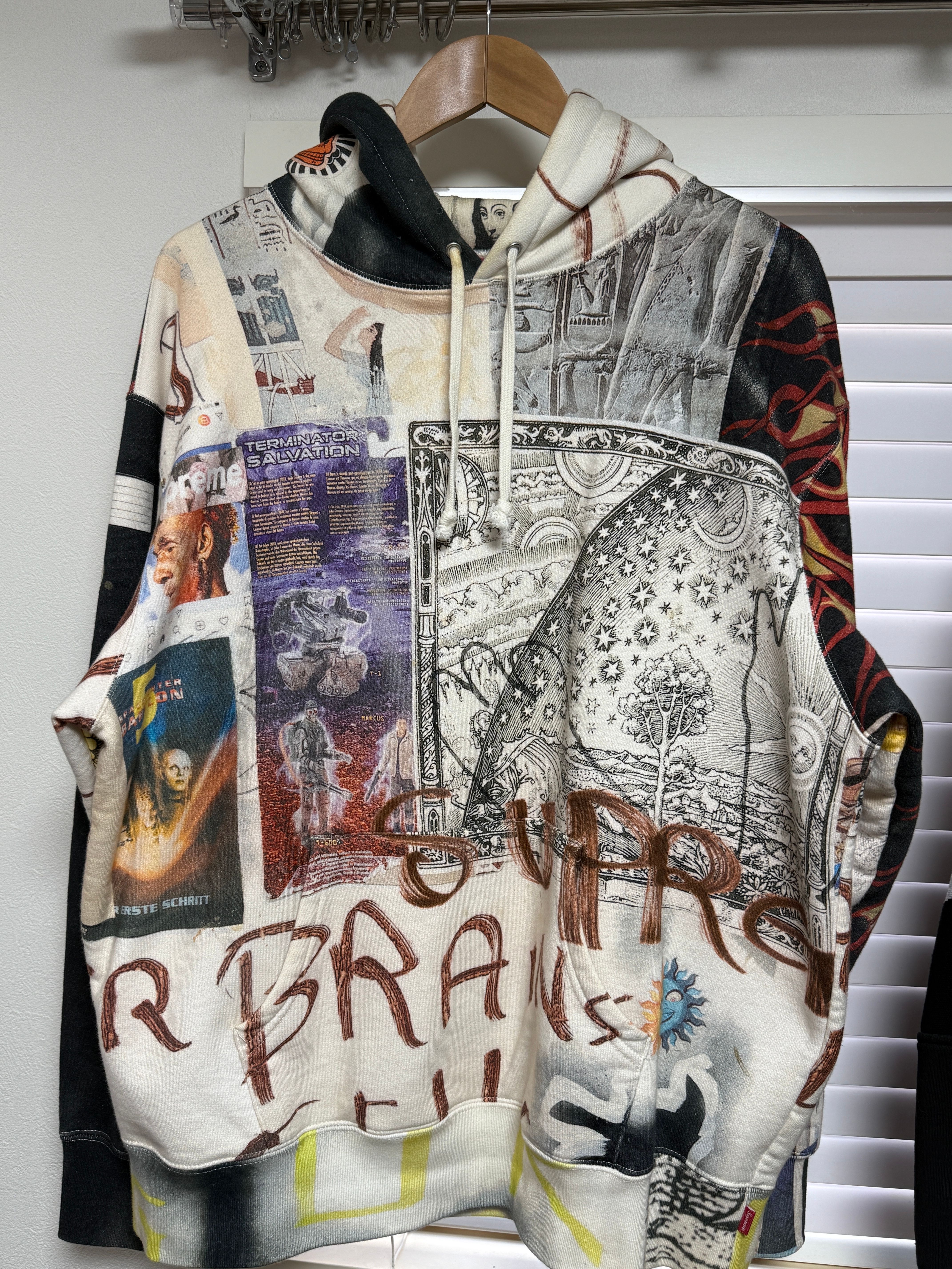 Supreme LSD Spells Hooded Sweatshirt "Ivory"