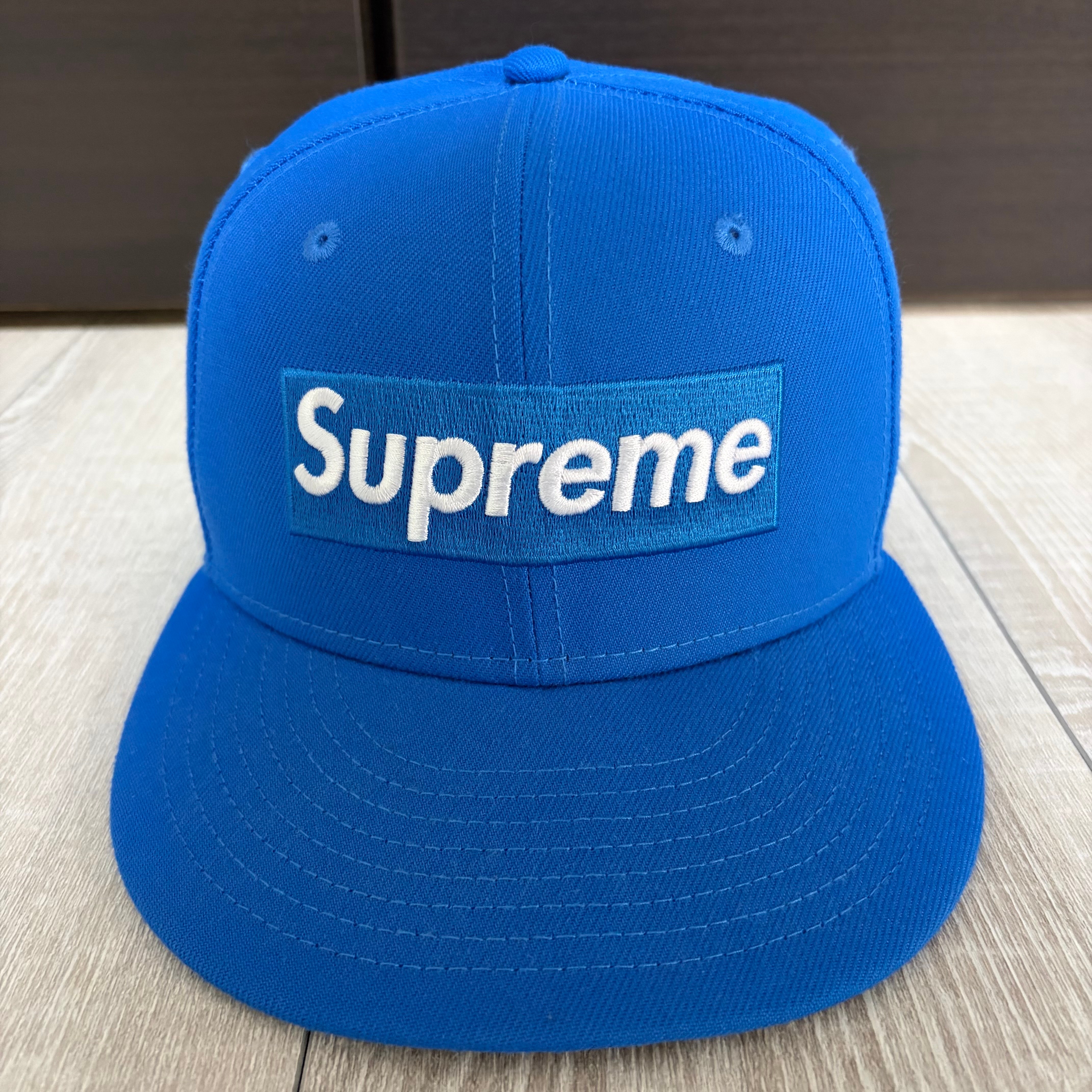 Supreme Sharpie Box Logo New Era "Blue"