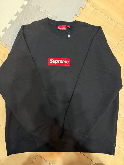 Supreme Box Logo Crewneck "Black" (22FW)