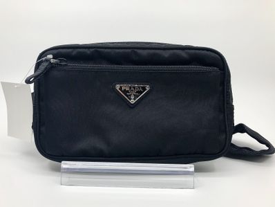 PRADA Tessuto Montagna Shoulder Bag "Black"
