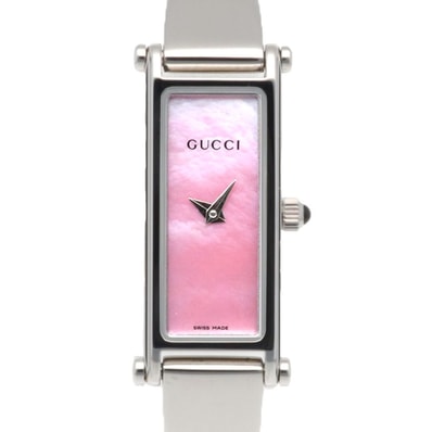 グッチ 腕時計 時計 ステンレススチール 1500L クオーツ 磨き直し済 レディース 1年保証 GUCCI 中古