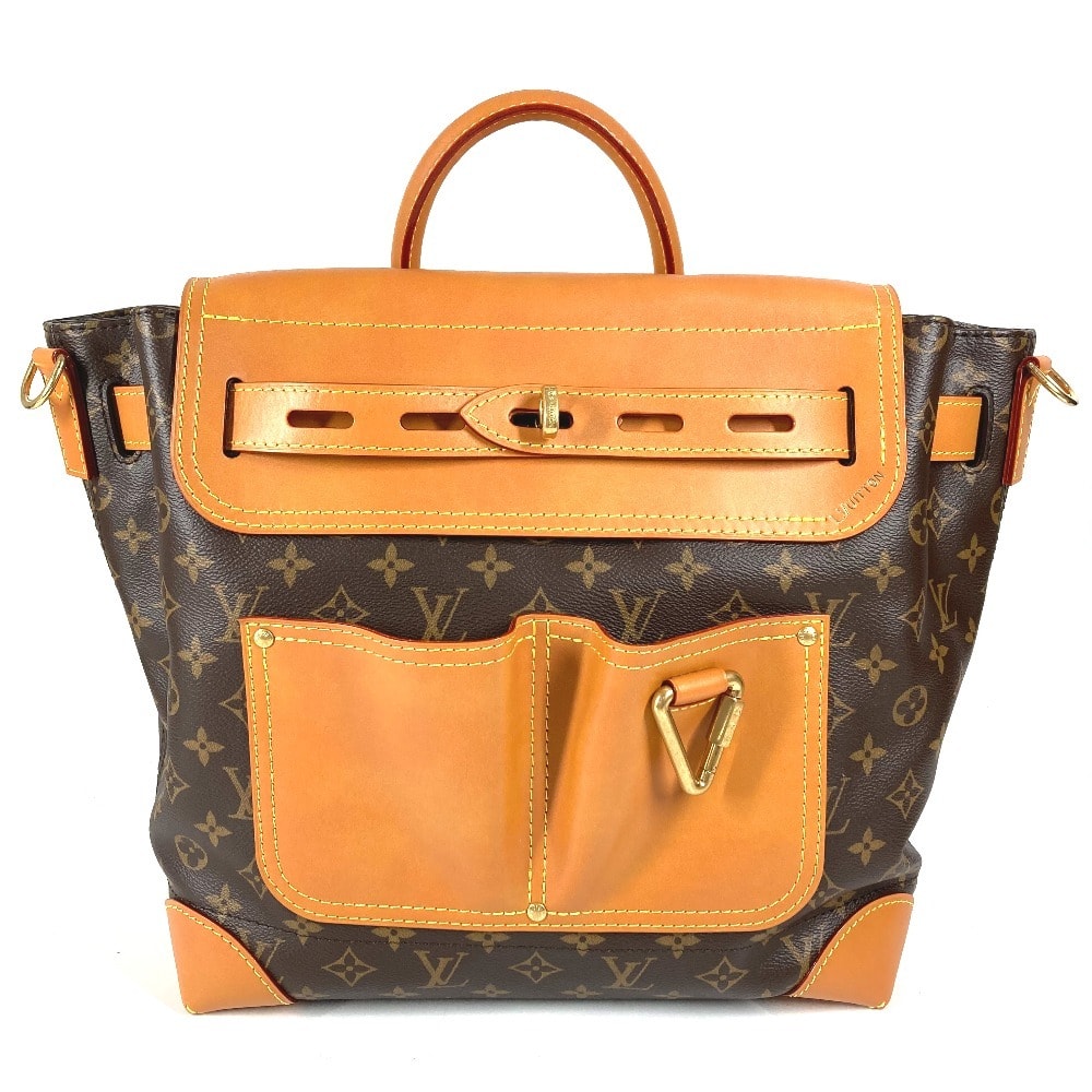 ルイヴィトン LOUIS VUITTON スティーマー30 スティーマー 30  M11534 モノグラムダスト カバン トートバッグ 3WAYバッグ ショルダーバッグ ハンドバッグ リュックサック モノグラムキャンバス ブラウン