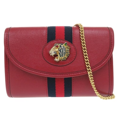 グッチ チェーンショルダー ラジャ ウェブストライプ 573797