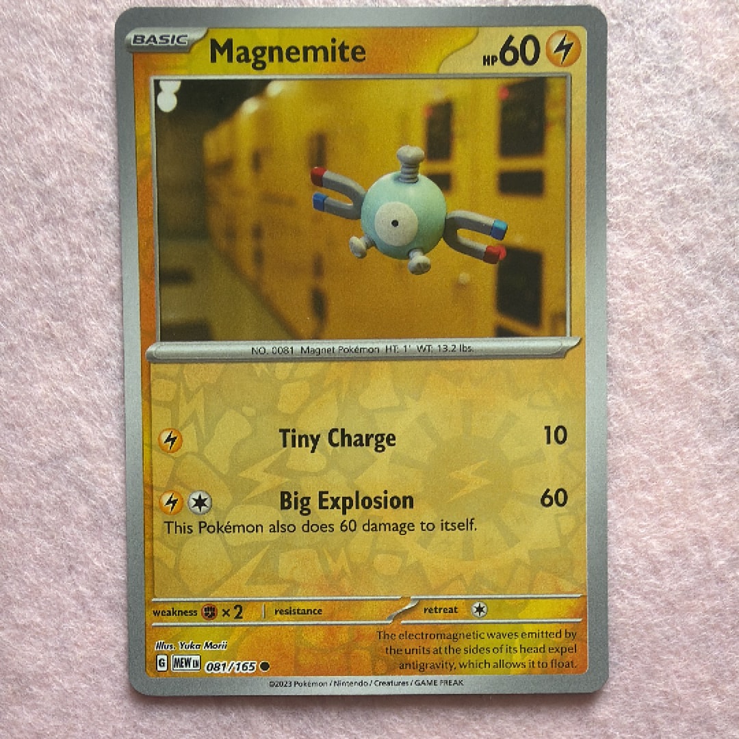 コイル C :リバースホロ [MEW EN 081/165]【英語版】(スカーレット&バイオレット「151」)