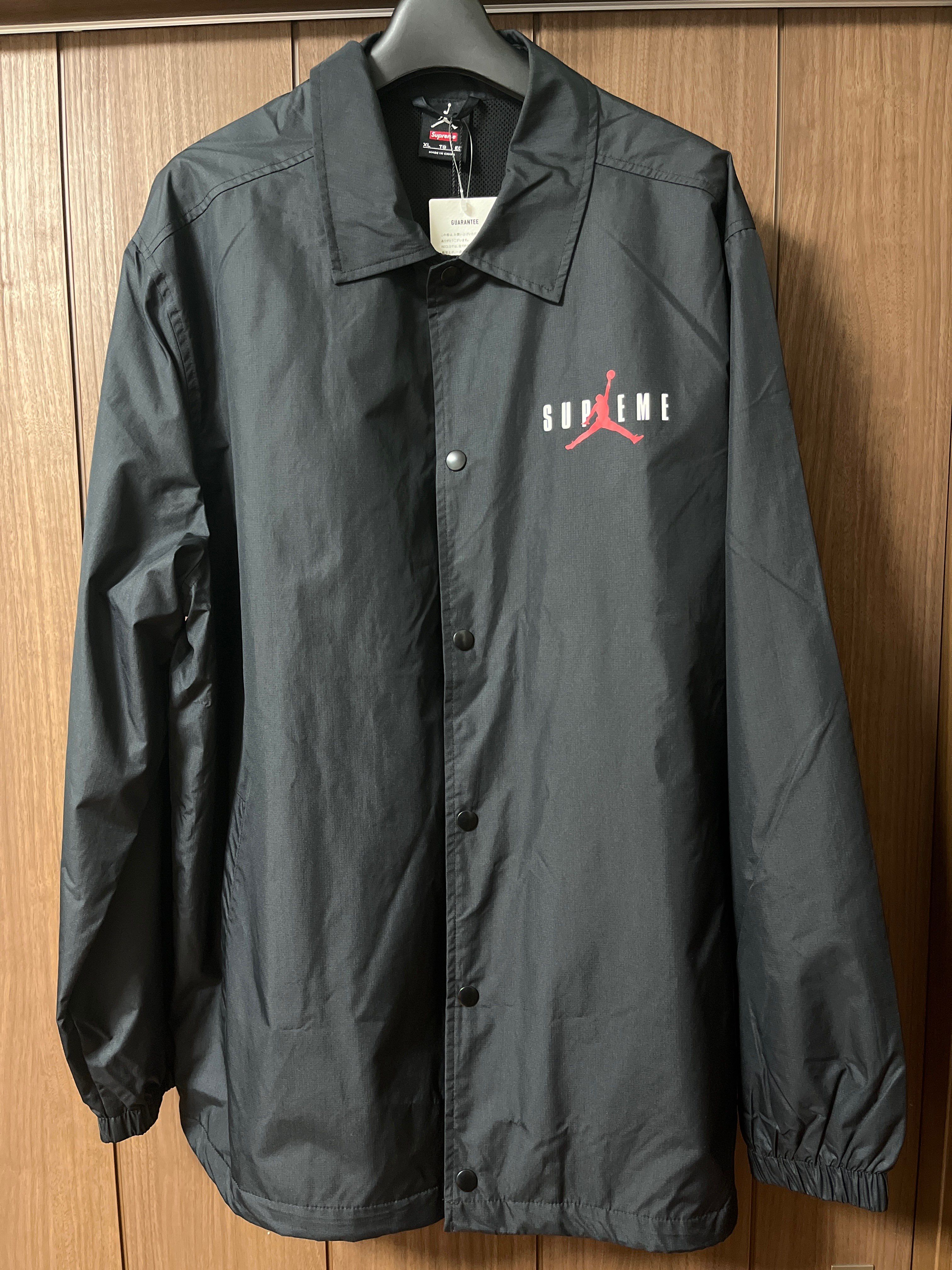 Supreme x Jordan Coaches Jacket "Black"