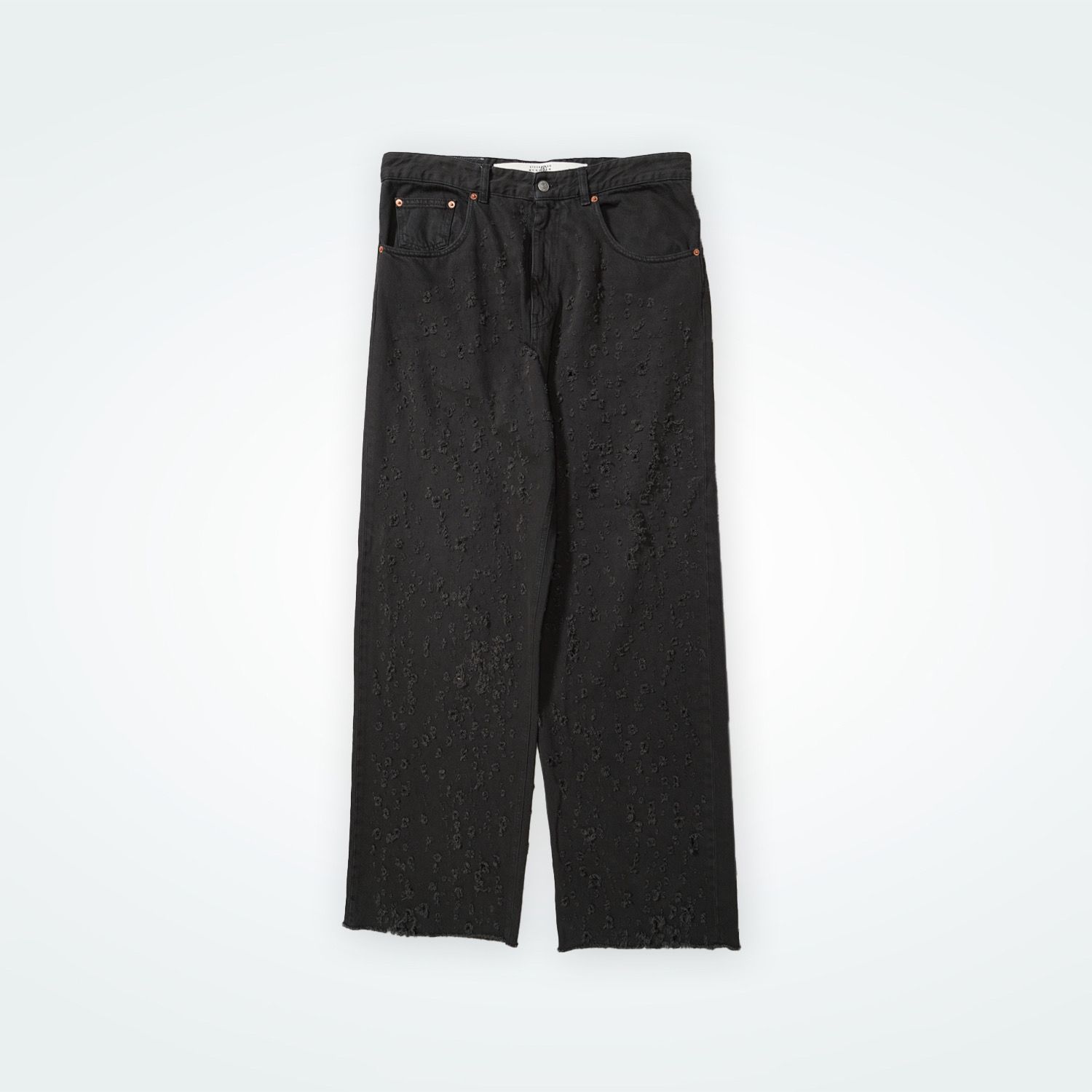 MM6 Distressed Denim