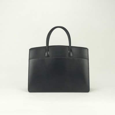 エルメス HERMES ホワイトバスGM ホワイトバス GM バッグ ビジネスバッグ ブリーフケース ボックスカーフ ノワール Noir ブラック Black 黒 ゴールド金具 ハンドバッグ