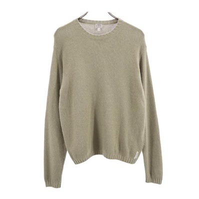 ARMANI JEANS アルマーニジーンズ イタリア製 アンゴラブレンド 長袖 セーター I40 グレージュ ニット