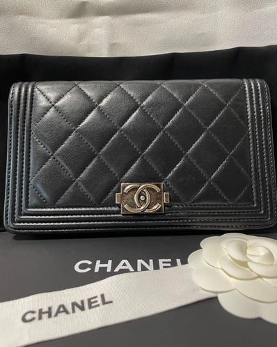 CHANEL シャネル ボーイシャネル 財布 長財布