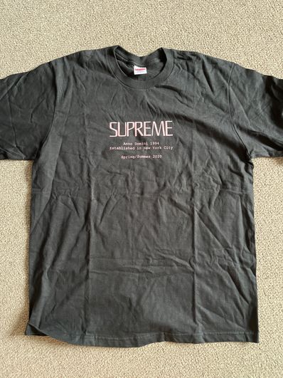 Supreme Anno Domini Tee "Black"