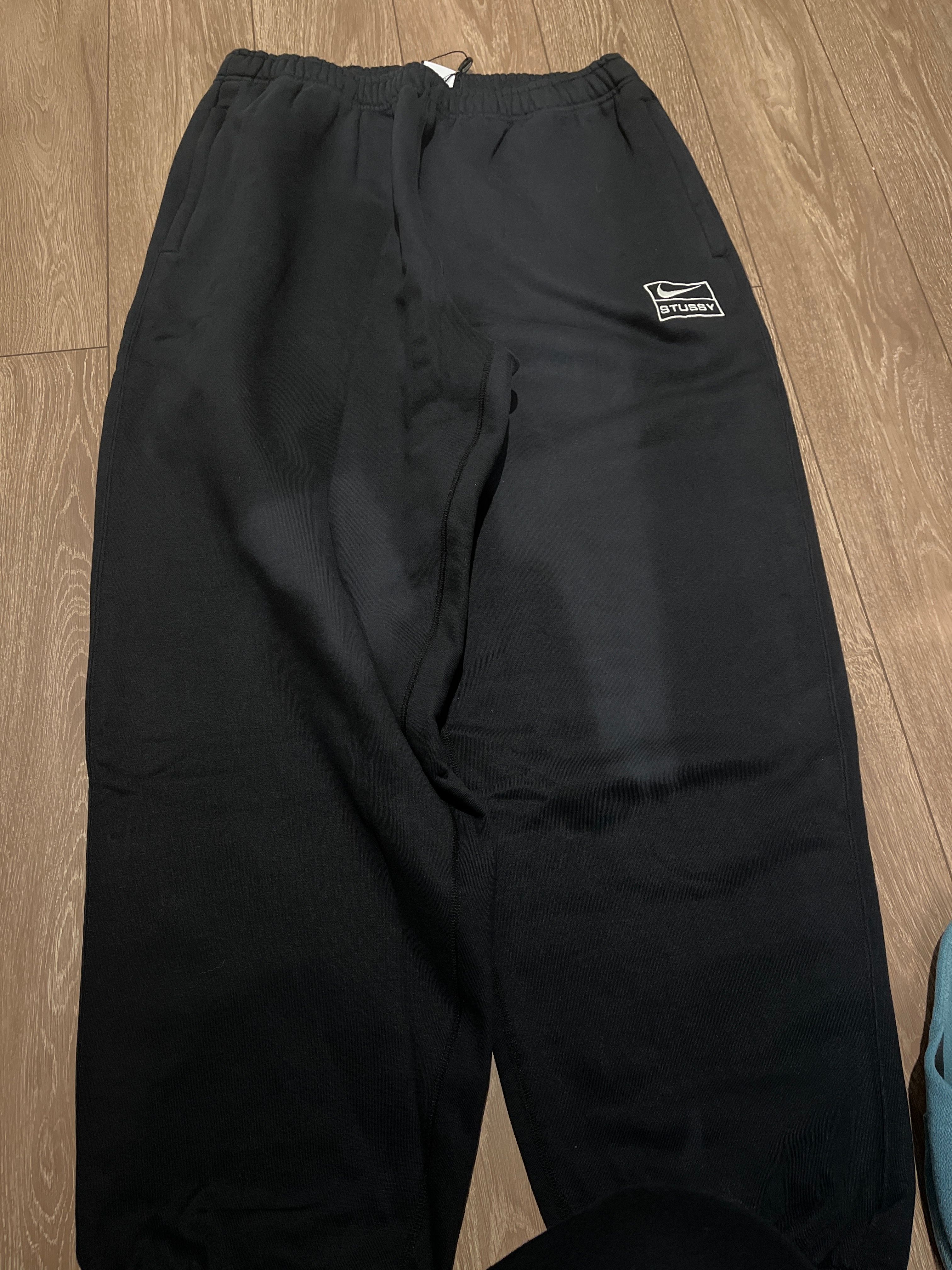 Stussy x Nike Washed Pants (US Size) "Black" DO5296-010
