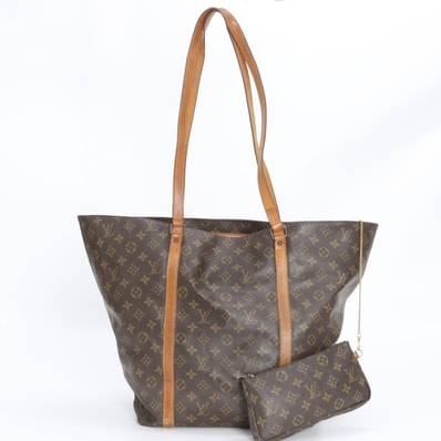 ■美品 ルイヴィトン モノグラム サック ショッピングM51108