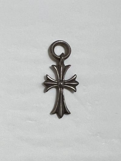Chrome Hearts Tiny CH Cross Charm "Silver"