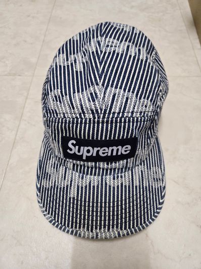 Supreme Denim Camp Cap "Stripe" (24SS)