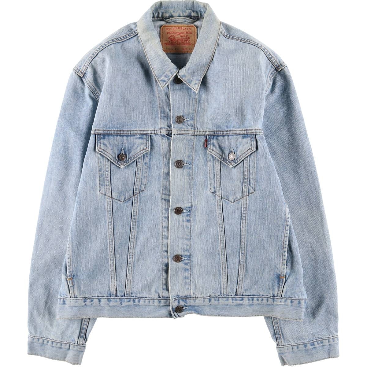 古着 リーバイス Levi's ユーロモデル デニムジャケット Gジャン メンズXL相当/eaa617829