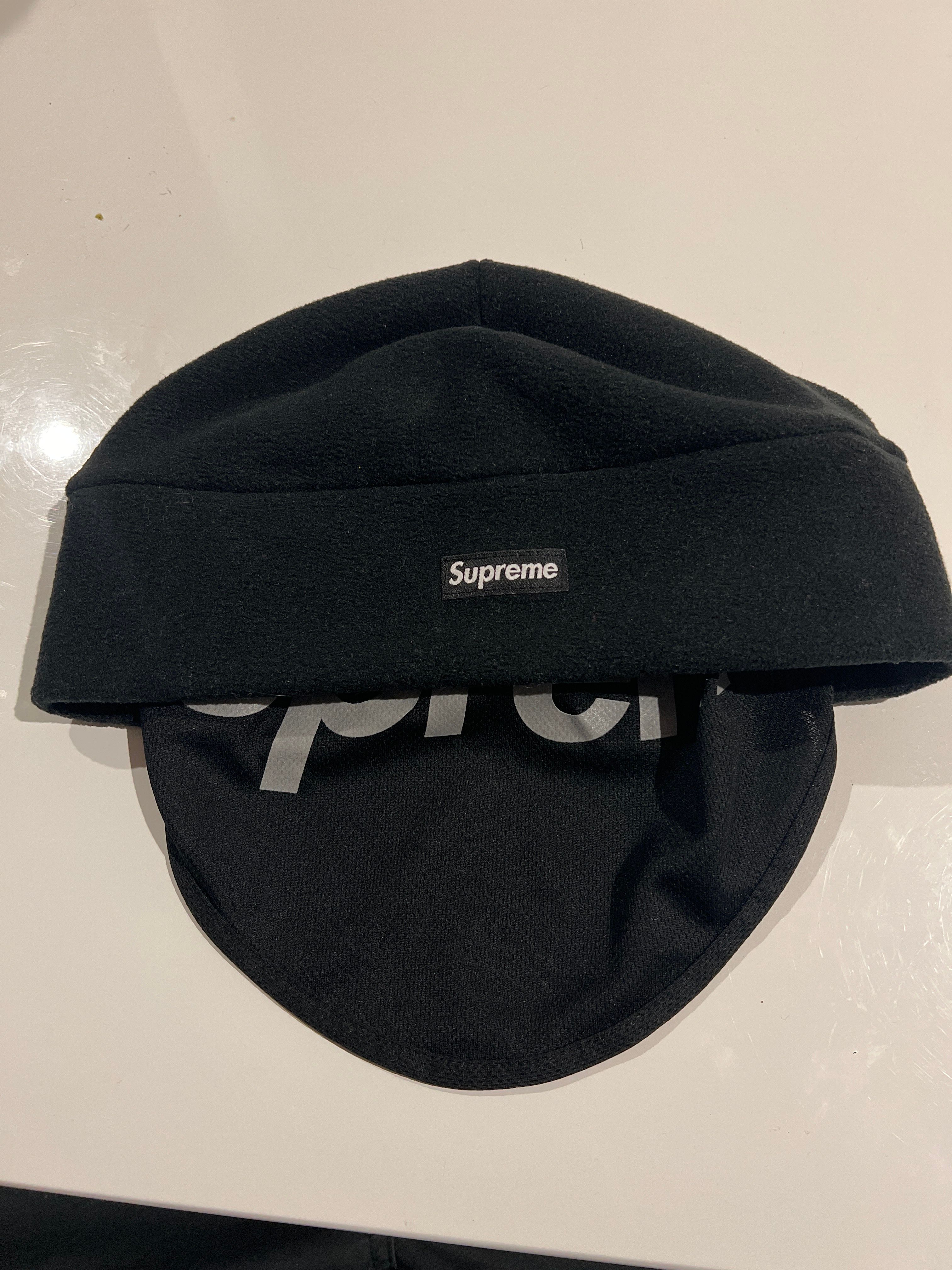 Supreme Facemask Beanie "Black"