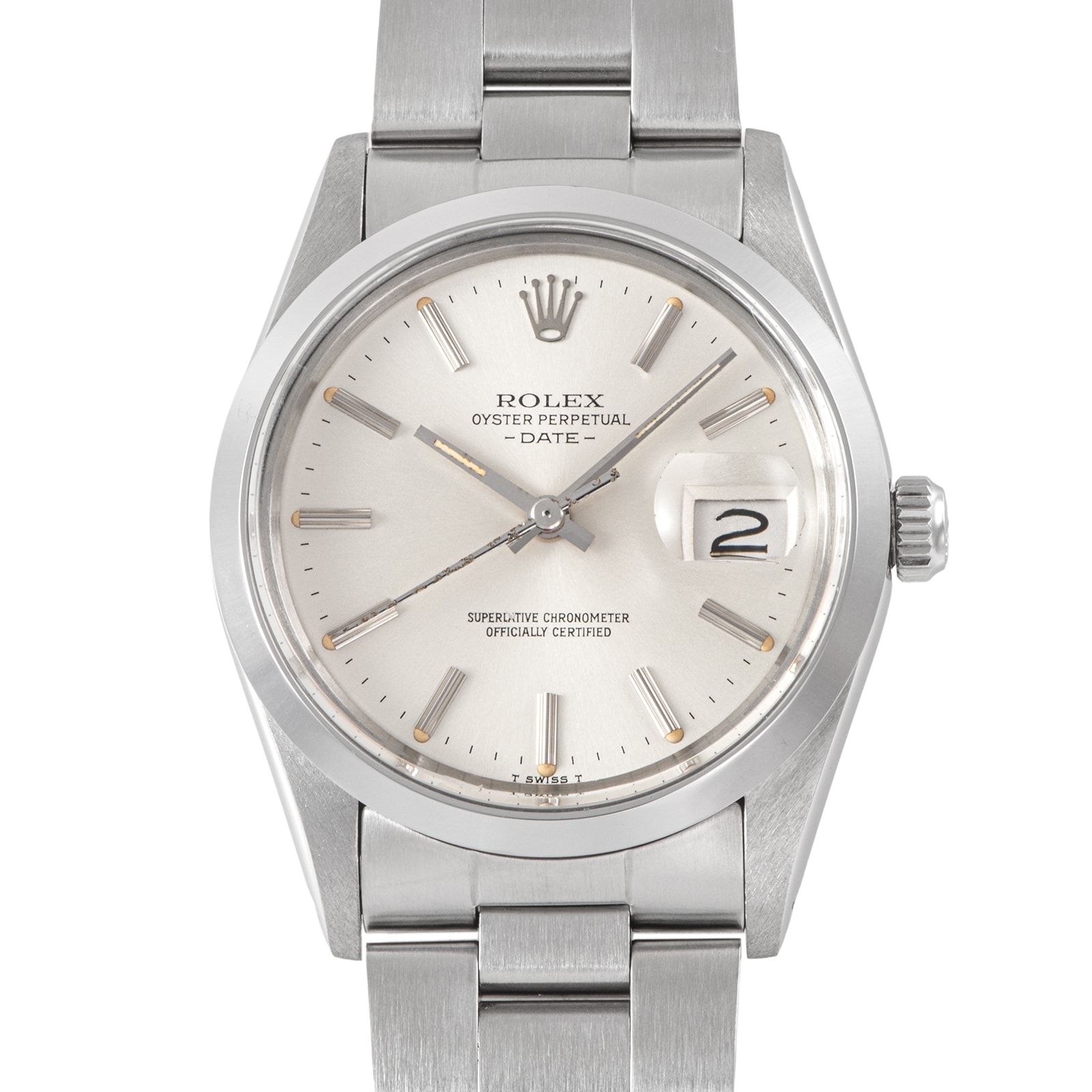 ROLEX ロレックス パーペチュアルデイト 15000 1981年製 ステンレススチール【中古】